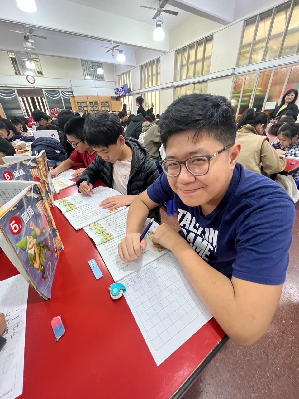 2024學年度愛育學校 正體漢字文化節「硬筆字書寫比賽」4