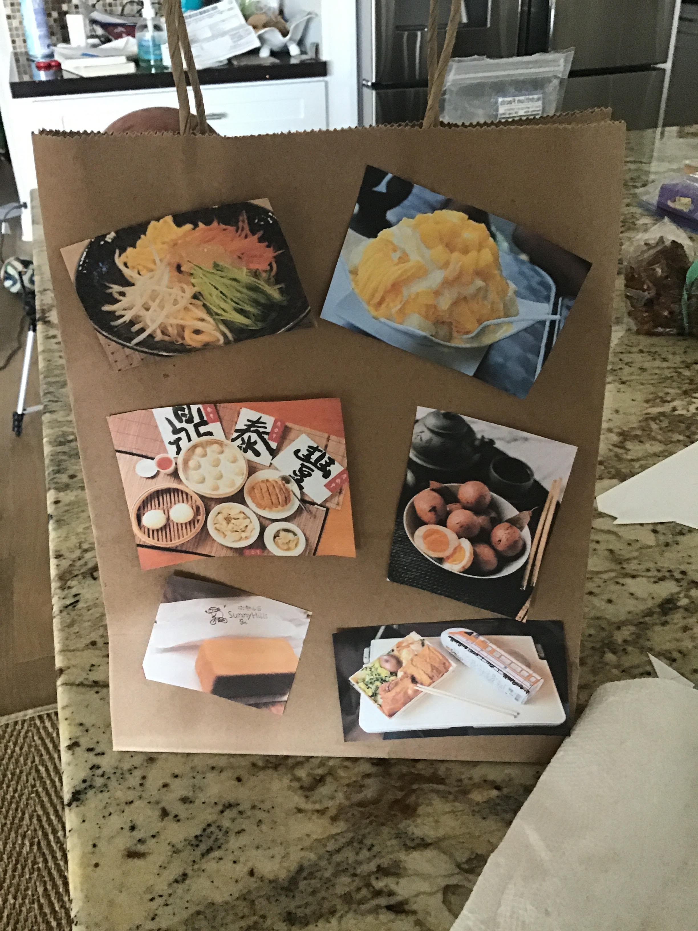 學員撰寫美食食譜