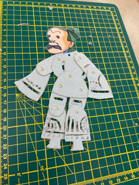 已完成的劇中人物，白骨精化身成的老丈，企圖以老邁之身博得唐僧同情，以利其接近唐僧，後來被孫悟空識破。