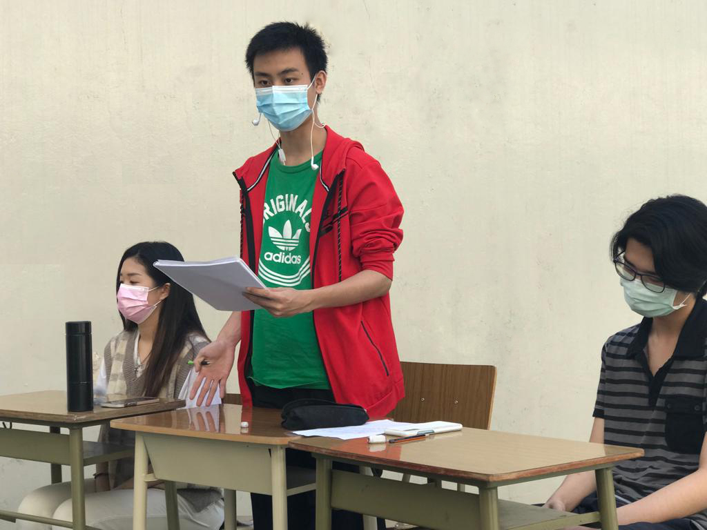 110學年度愛育學校 正體漢字文化節「中學部辯論賽」4