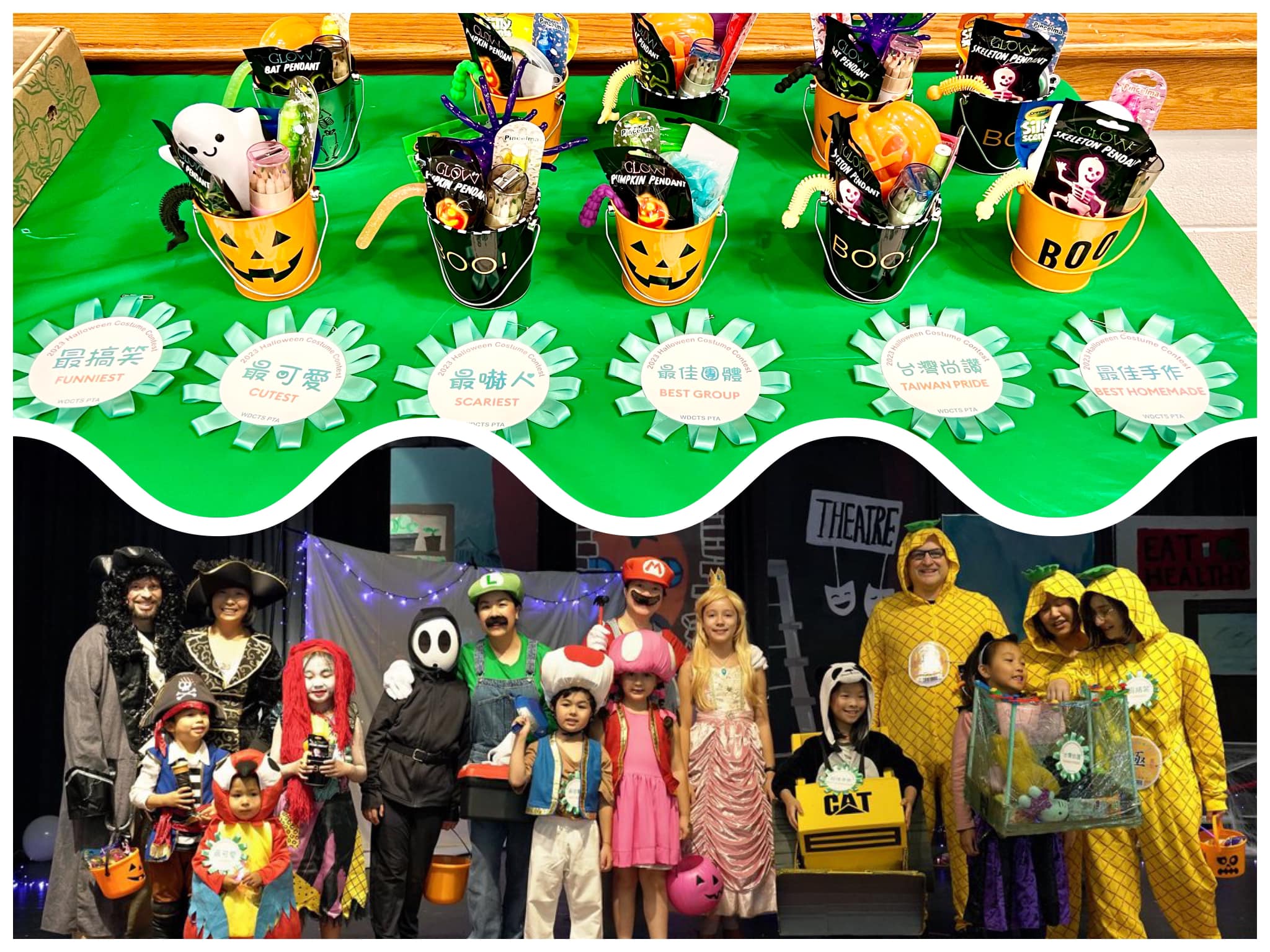 華府臺灣學校2023萬聖節遊行 創意十足、歡樂滿點5