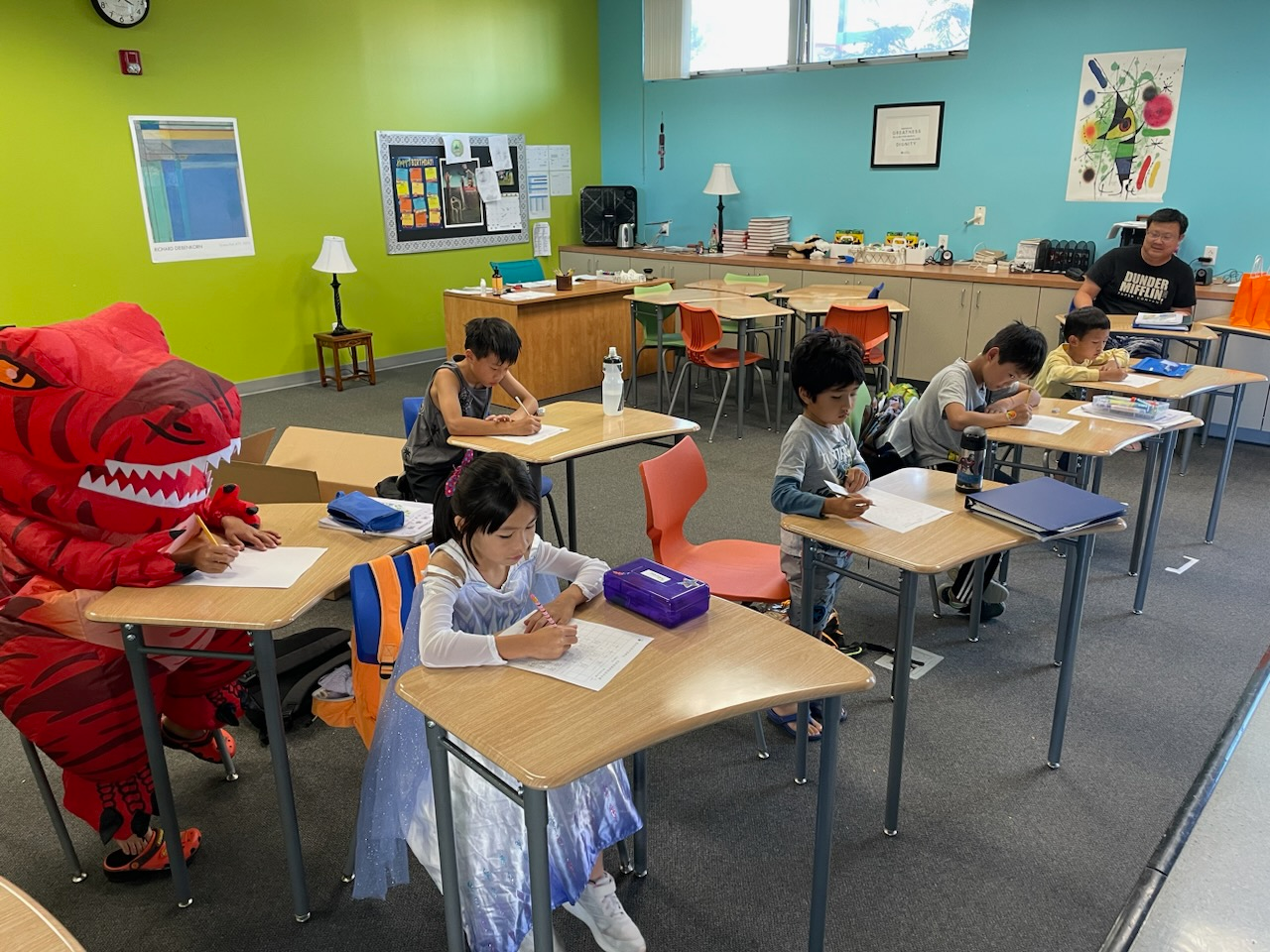2023聖地牙哥中華學苑年度正體漢字寫字比賽圖片