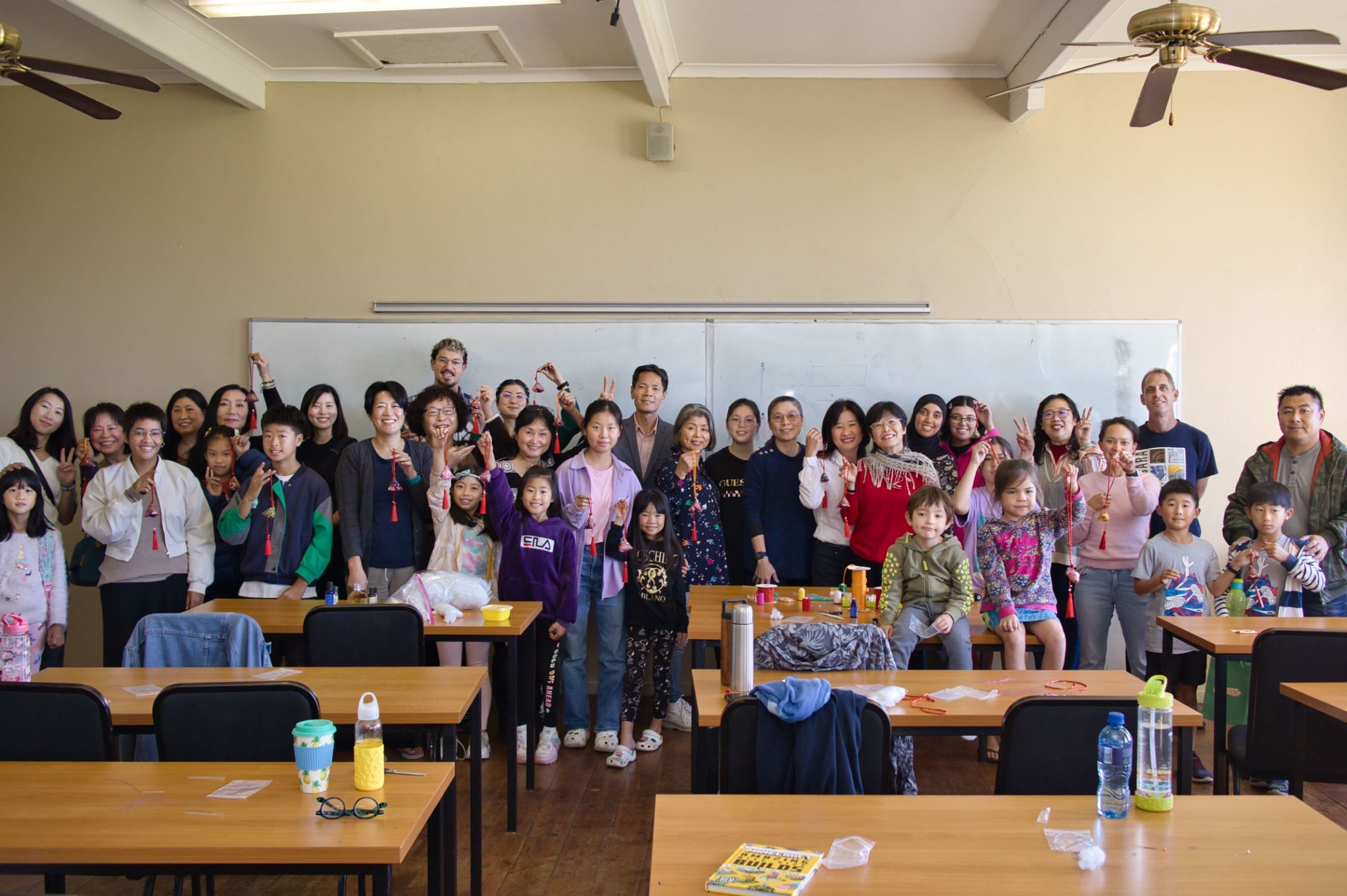 香包班學員合影