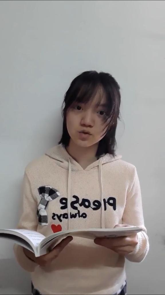 110學年度愛育學校 正體漢字文化節「朗讀比賽」5