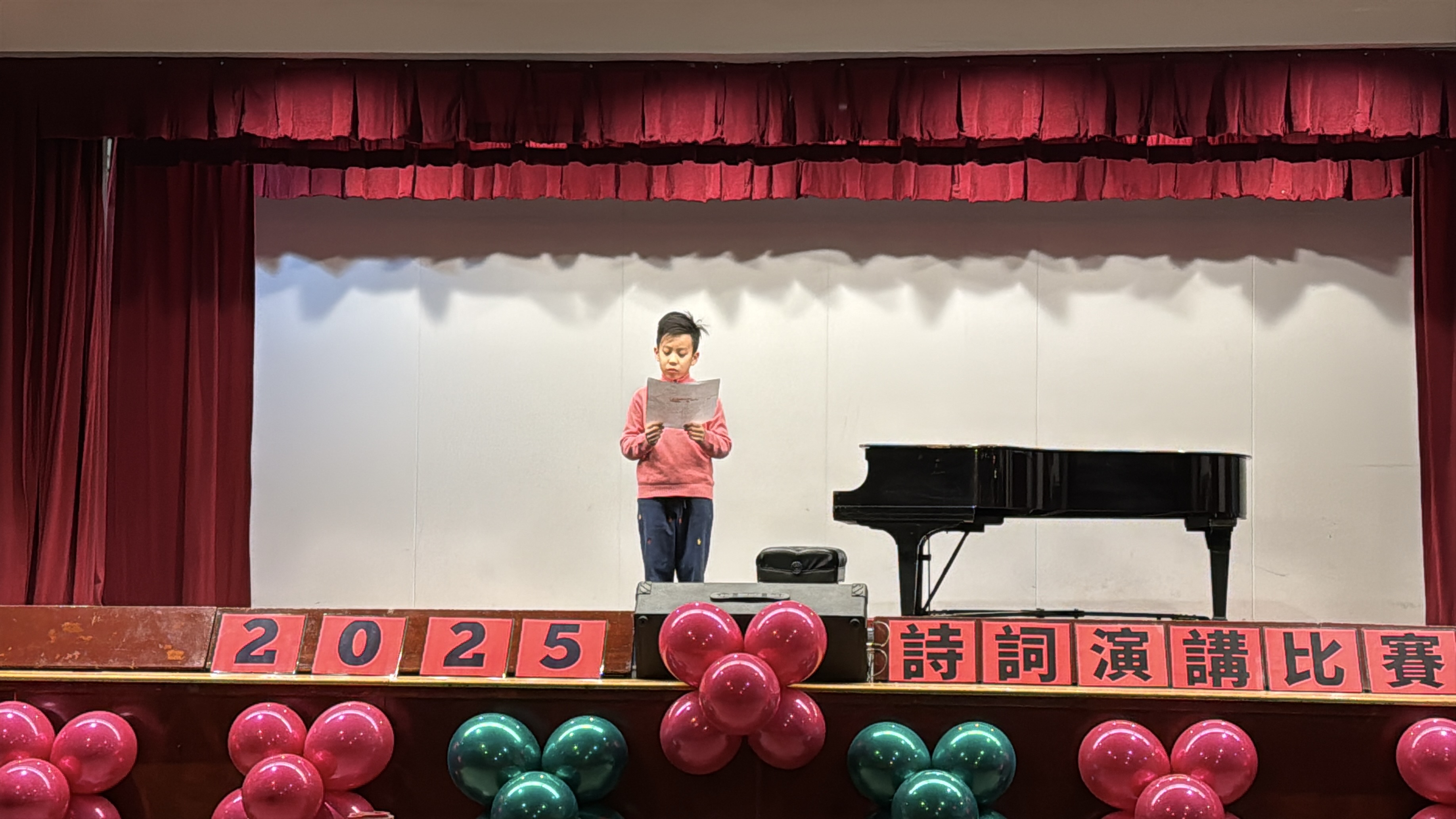 紐約華僑學校2025年演講比賽1