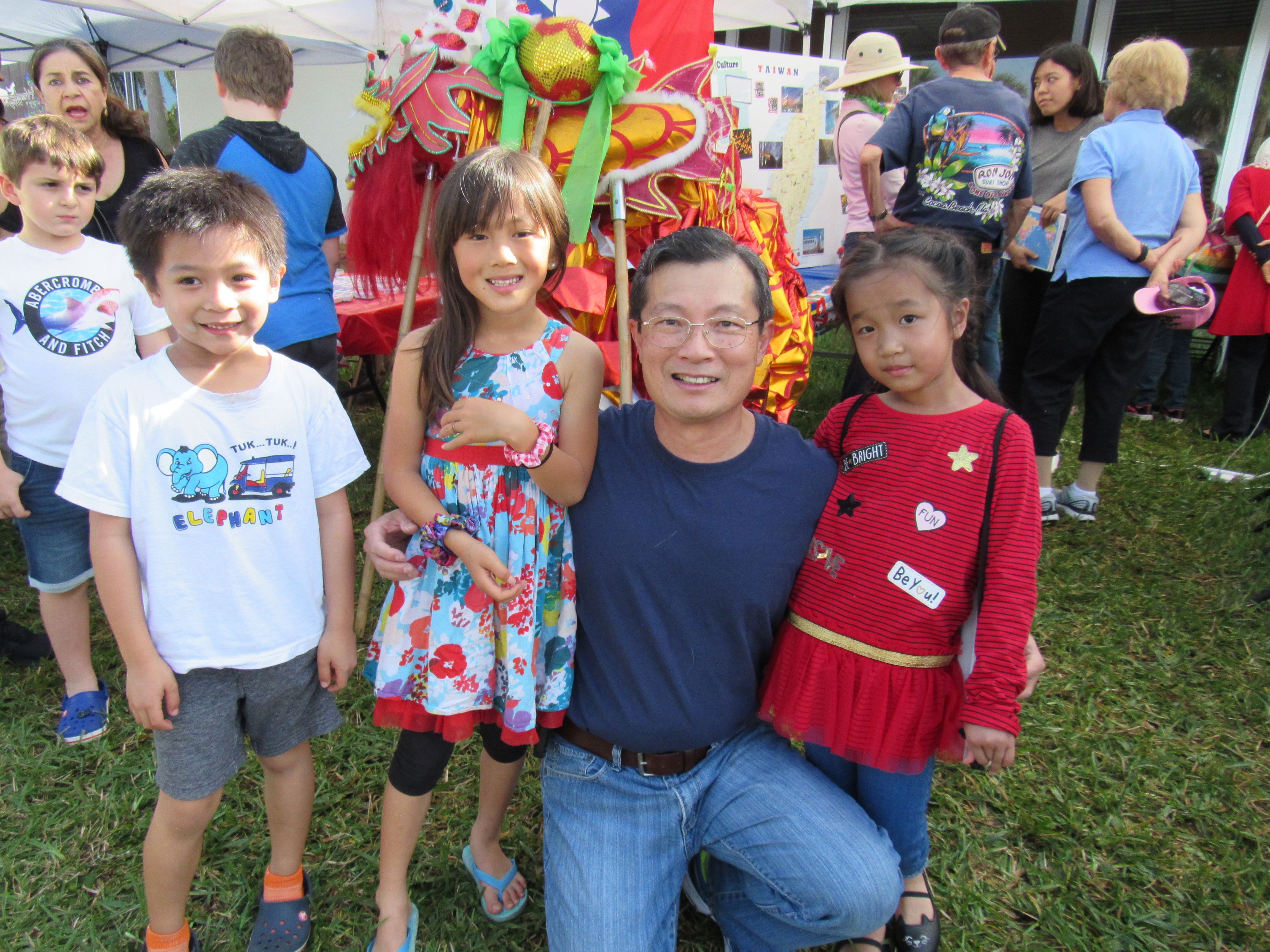 棕櫚灣中文學校  2020漢字書寫示範與文化展覽4