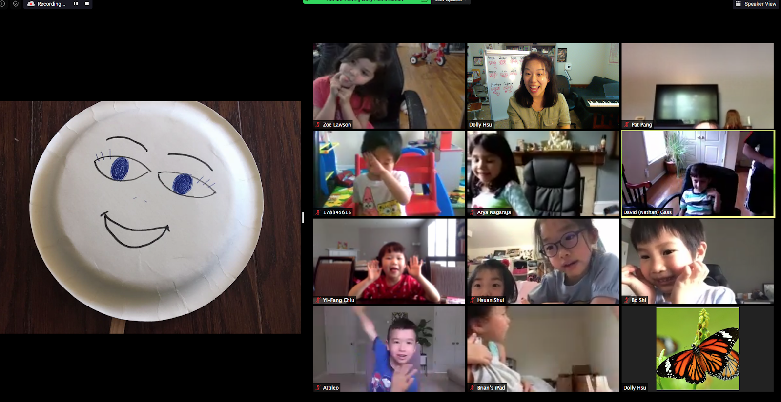 情緒表現比賽（許芝瑜提供）