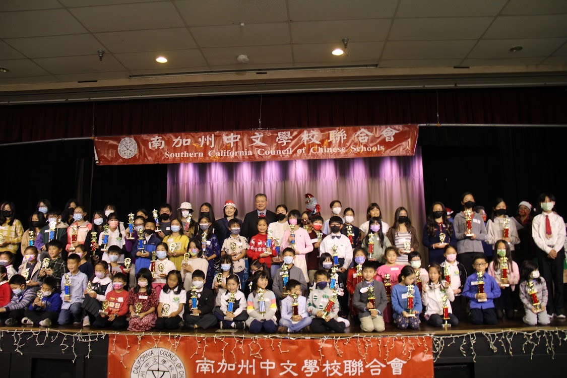 硬筆寫字組得獎學生合照