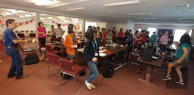 佛州暑期教師研習會 經驗分享交流3