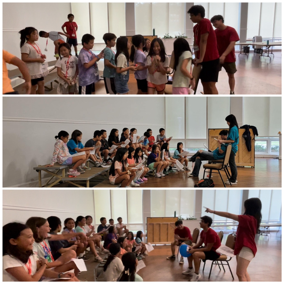 夏令營每日教唱活動