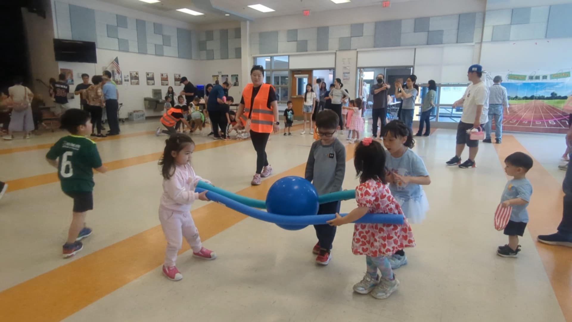 華府臺灣學校舉辦首屆校內運動會4