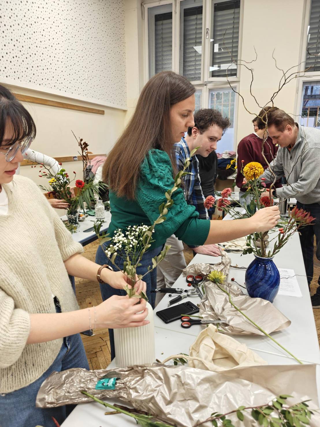 實做氣氛融洽，並學習華語