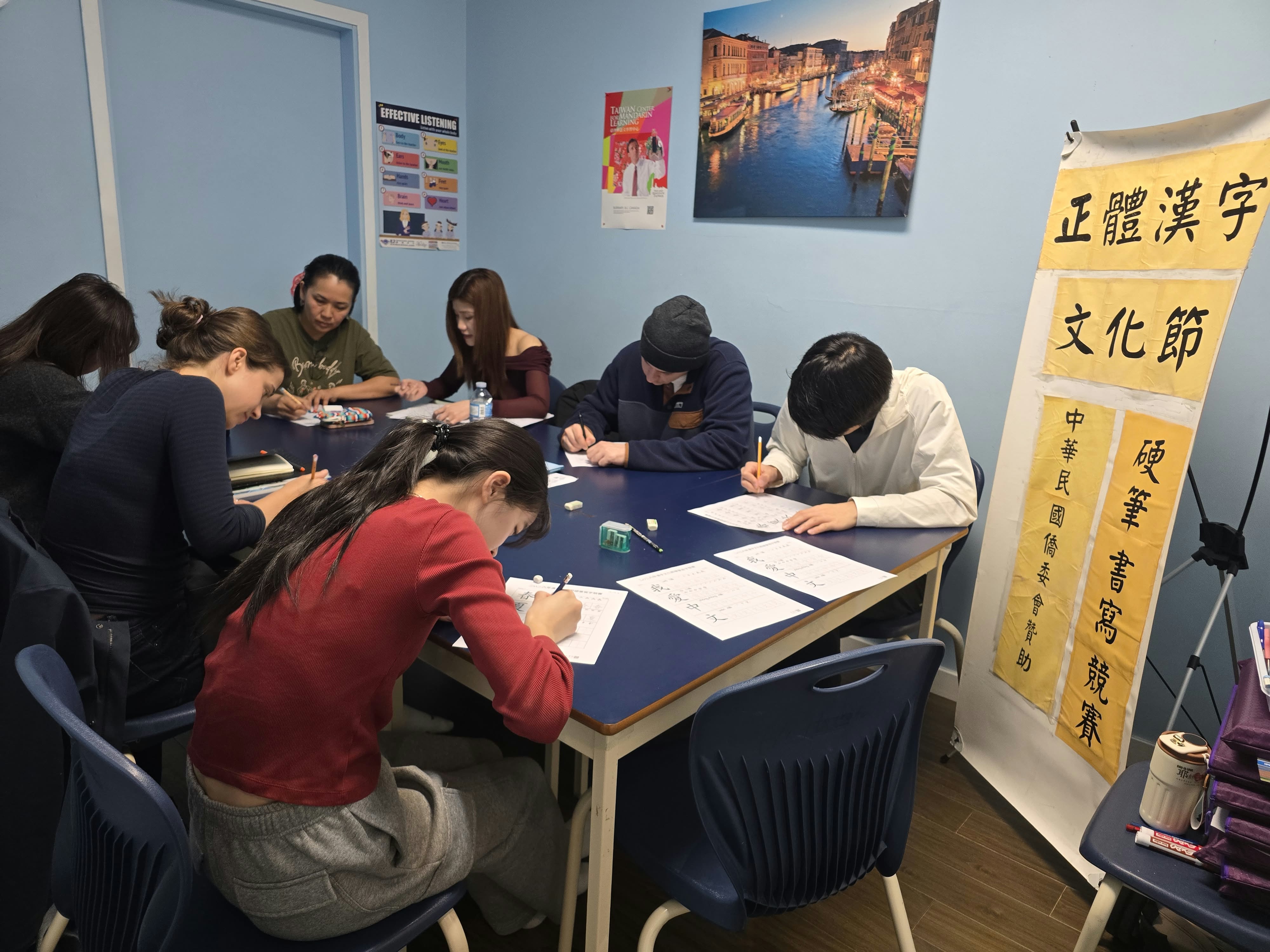 TCML成人班競賽景況之一角