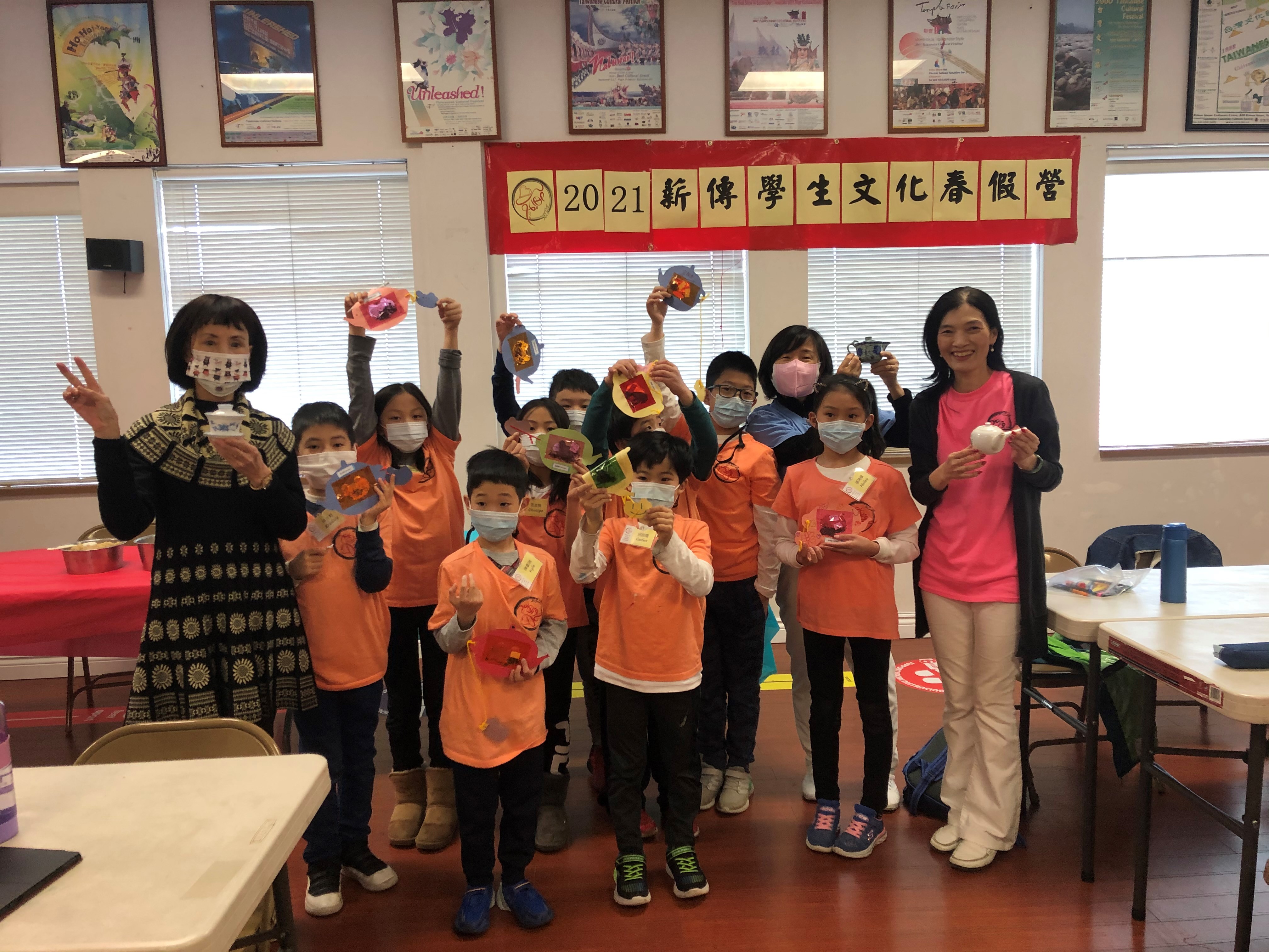 溫哥華薪傳藝術坊   2021 兒童文化營活動1