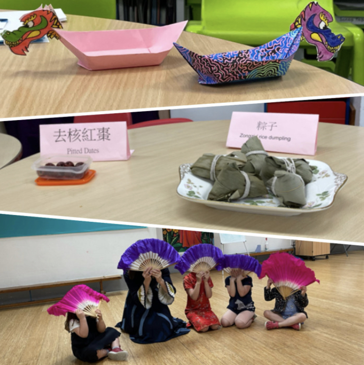 華夏端午節活動豐富多元，包括手作龍舟、粽子及學習傳統舞蹈。