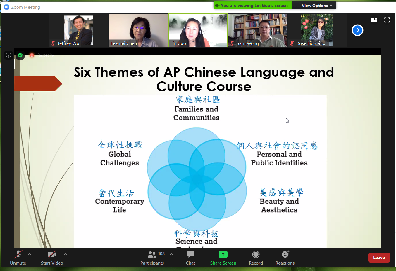 AP中文教學
