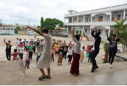 面對緬˙心甸心-2019中原大學海外志工隊緬六班2