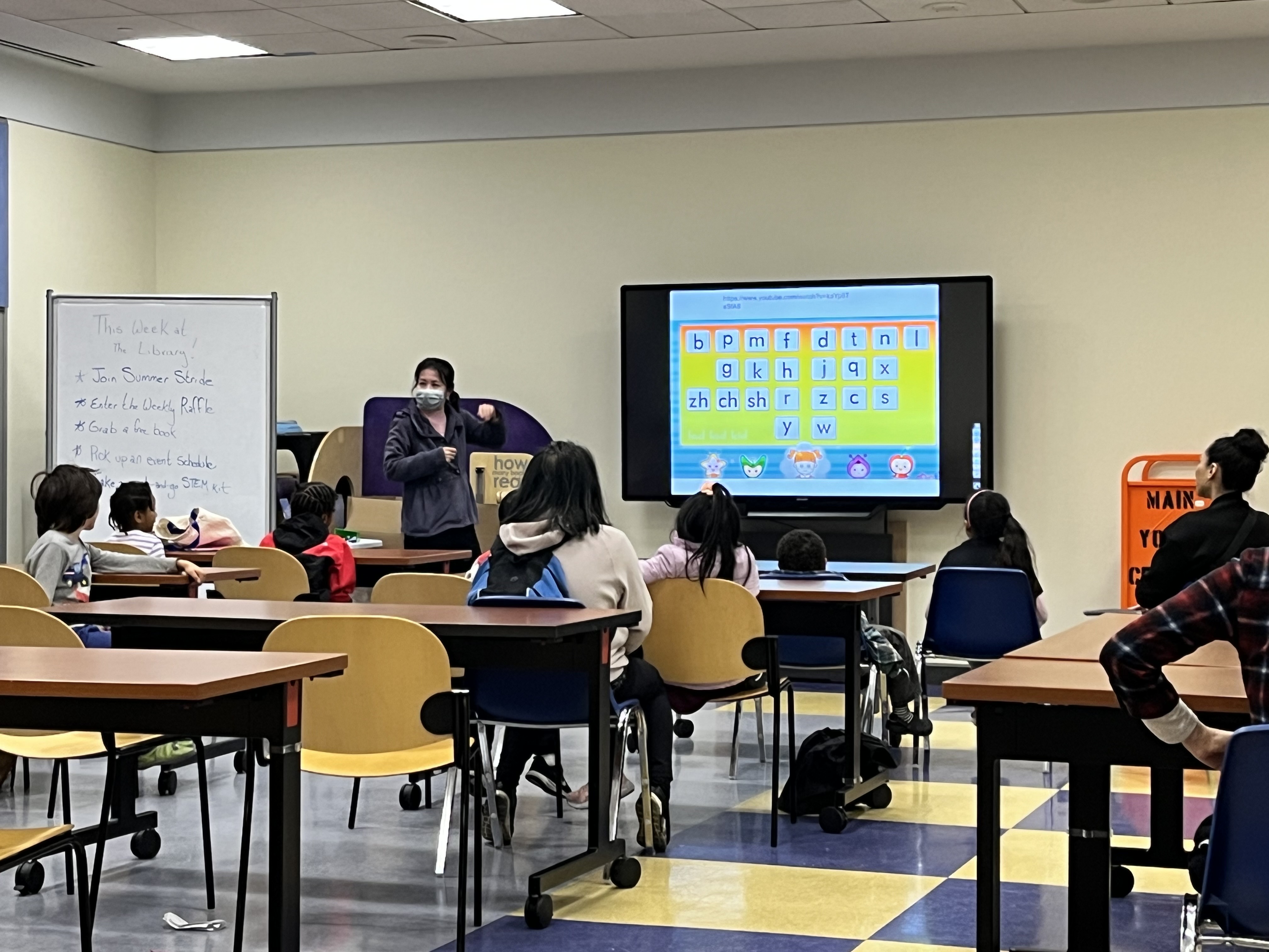 舊金山公共圖書館-Main分館舉辦免費的兒童華語班20232