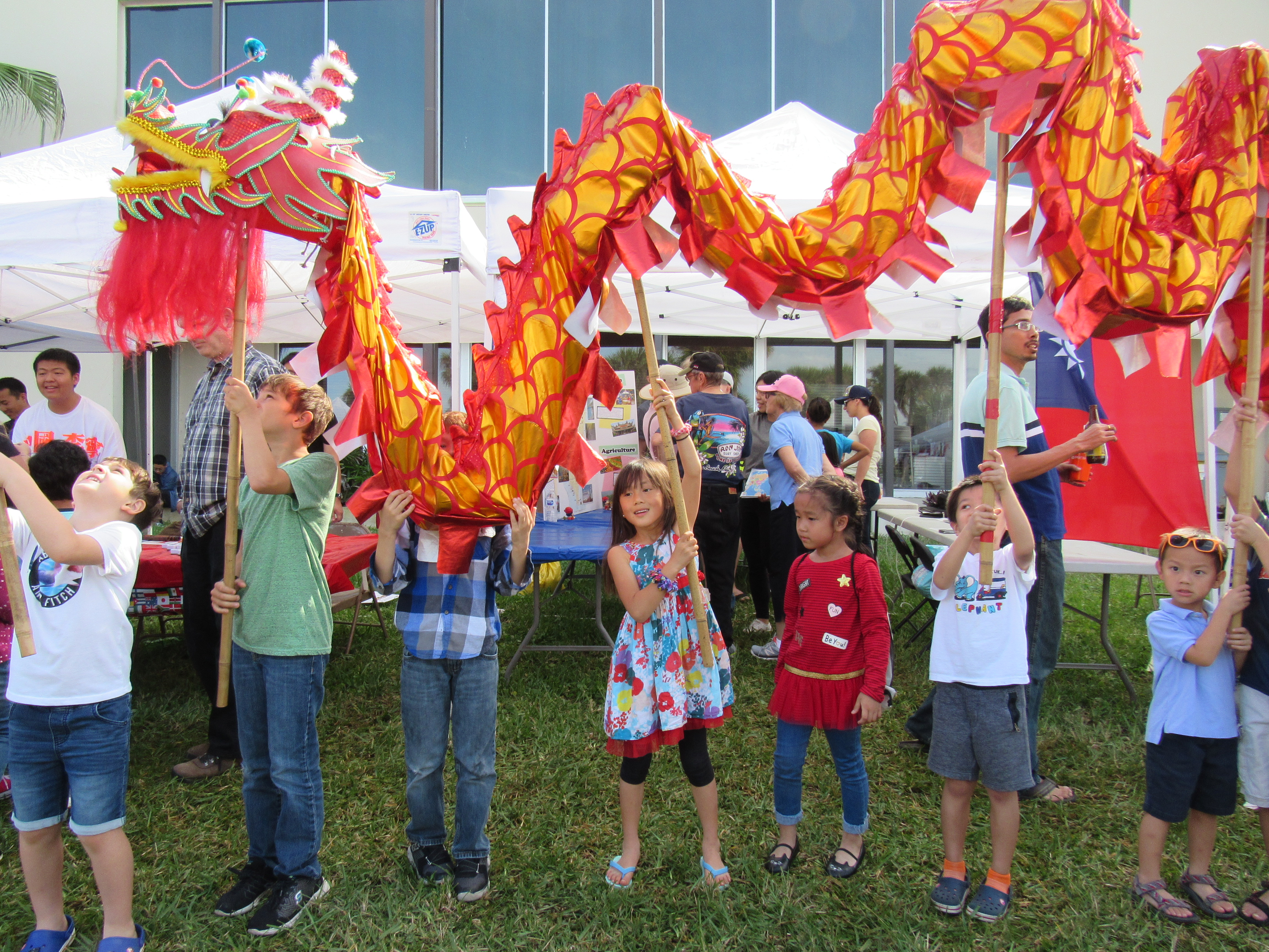 棕櫚灣中文學校  2020漢字書寫示範與文化展覽6