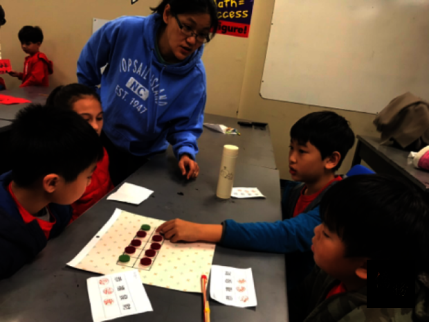 北卡夏樂市中文學校 新春闖關迎金豬4