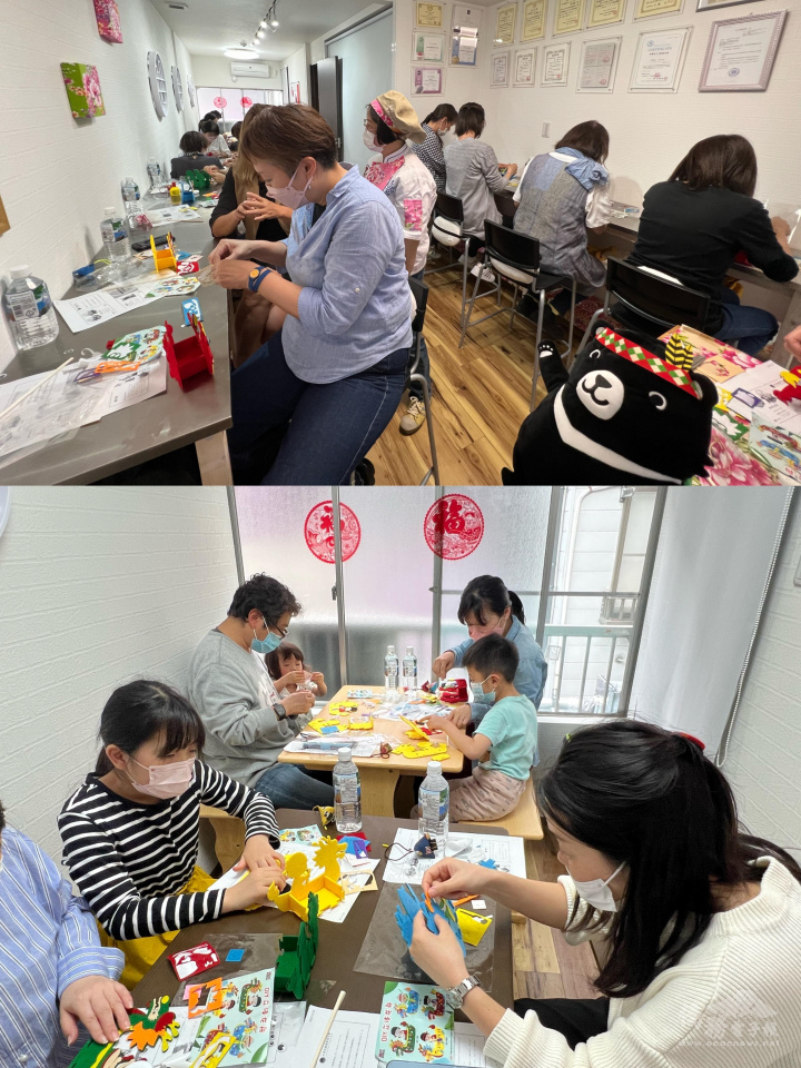活動現場大家開心動手做