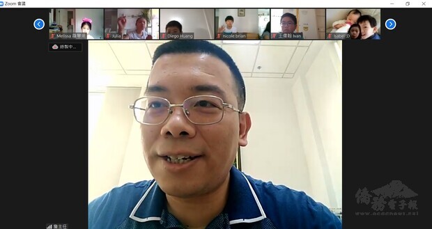 詹前校主任感謝聖儒華文學校在疫情期間仍然致力於華語文教學及推廣中華傳統文化。