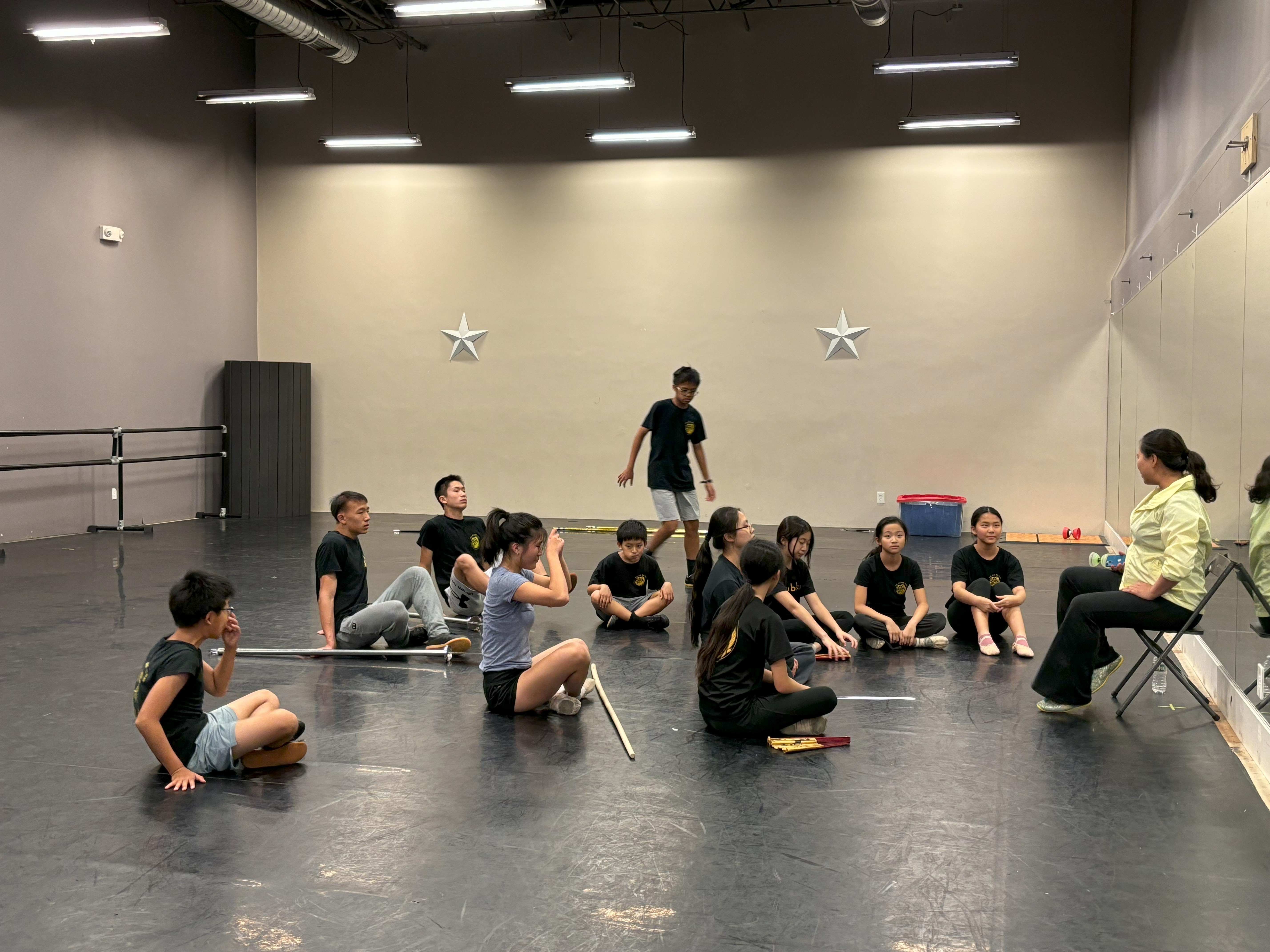 指導老師上課中