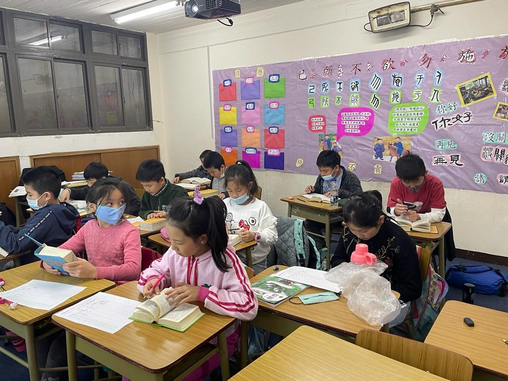 2022阿根廷新興中文學校小學部中高年級查字典比賽圖片
