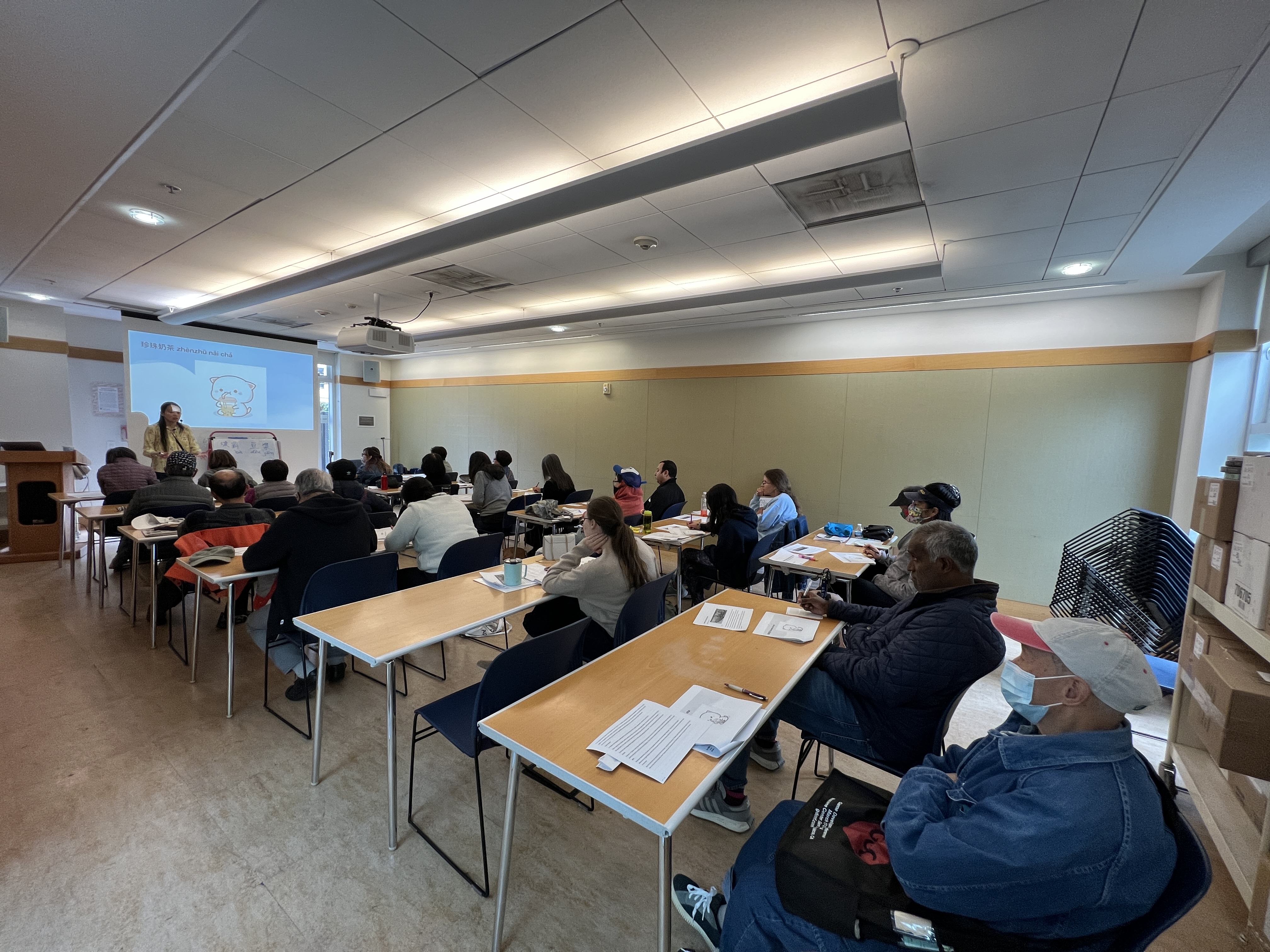 舊金山公共圖書館-Richmond圖書分館舉辦免費的成人華語班20232