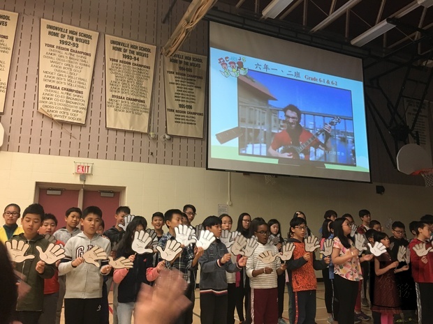 多倫多約克郡銘華中文學校歡送趙美然2
