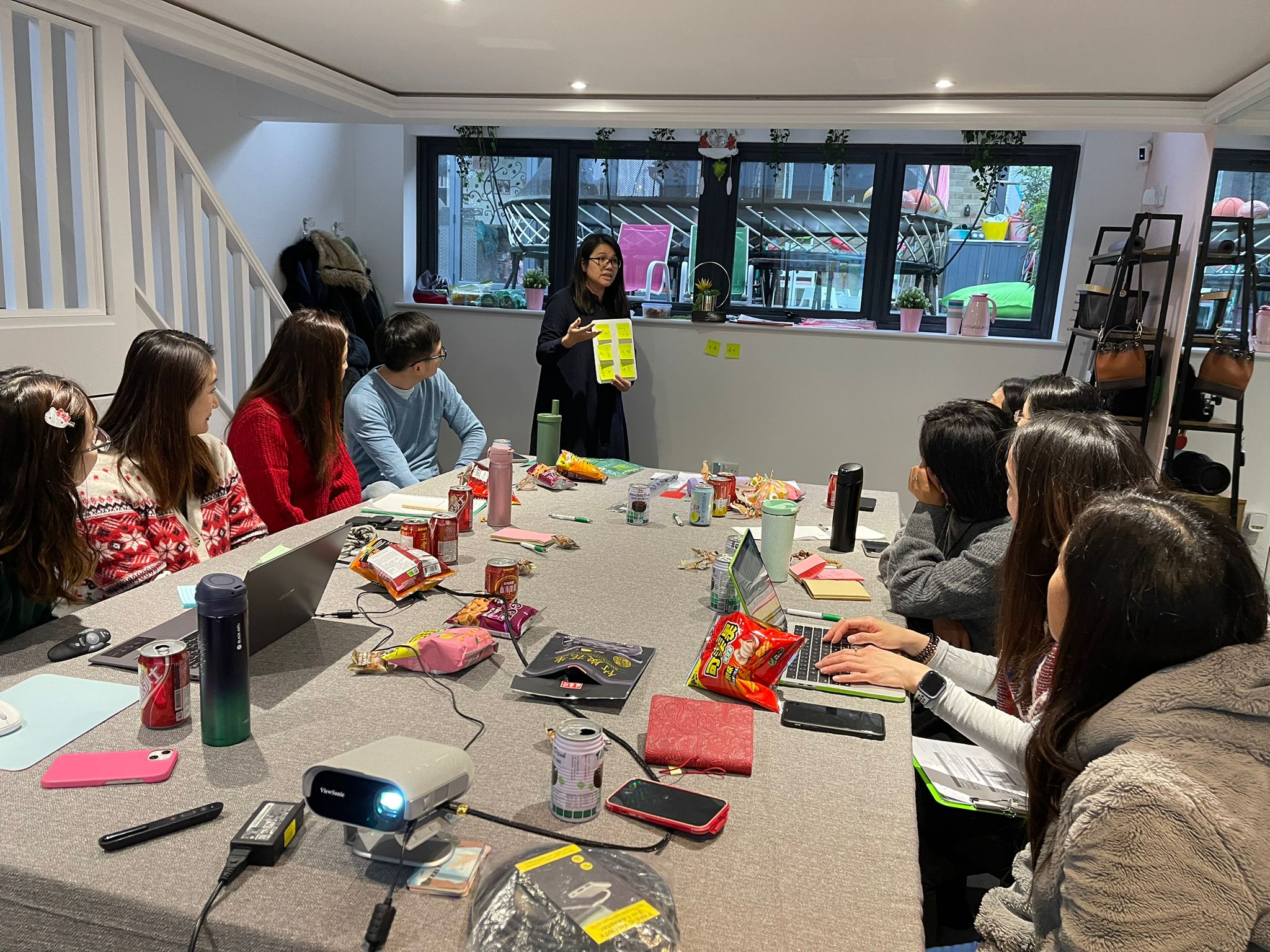 華園教職員工2024年末教師會議、校內師資培訓及聖誕聚會2