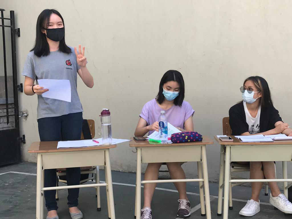 110學年度愛育學校 正體漢字文化節「中學部辯論賽」5