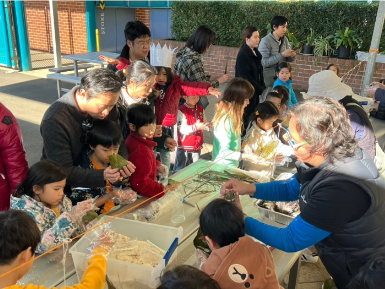 雪梨臺灣學校舉辦2023端午節活動 現場粽子飄香歡樂聲不斷圖片
