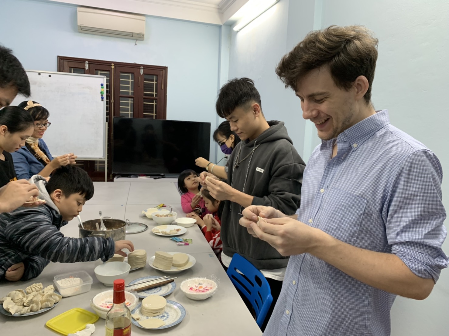 臺商朋友及其子女一同共襄盛舉