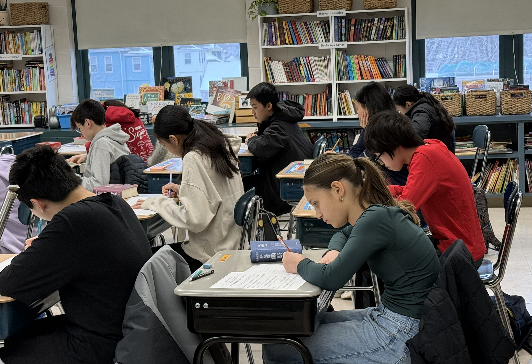 勒星頓中文學校看圖寫故事/作文比賽