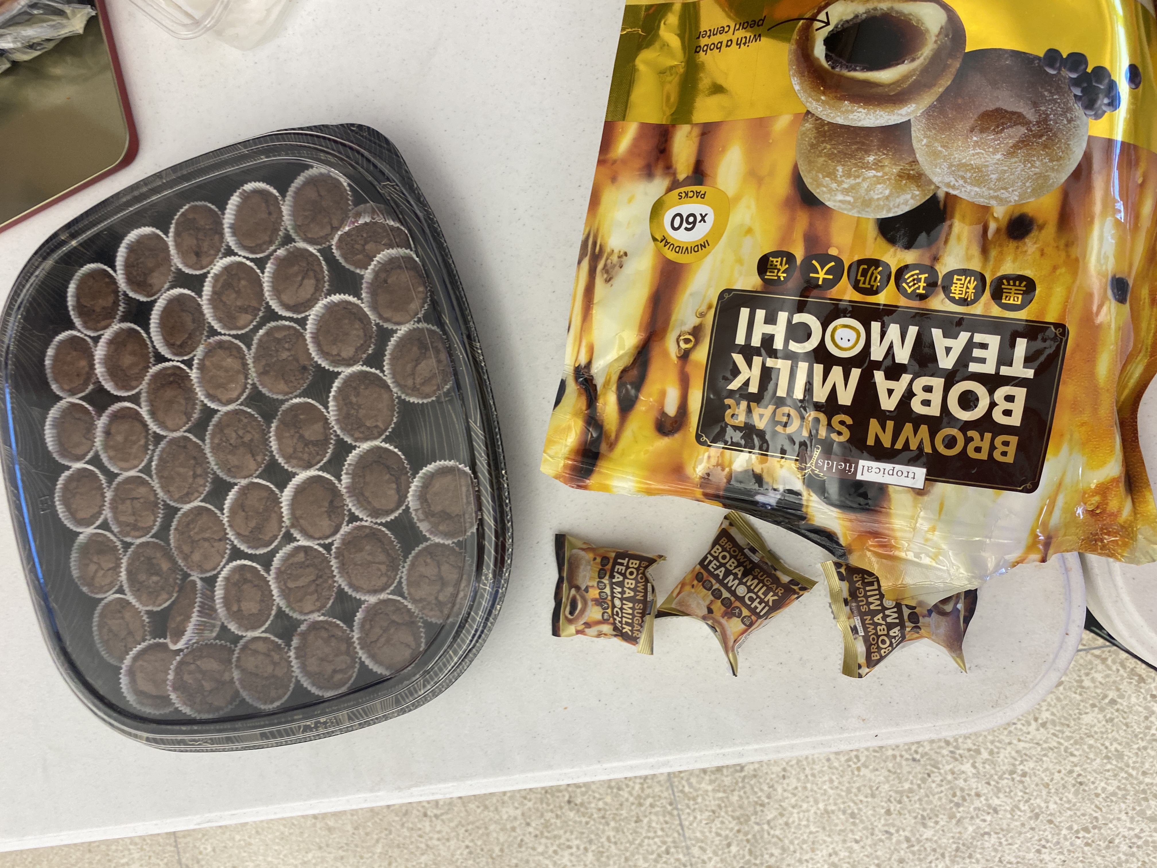 家長會準備美味的點心。