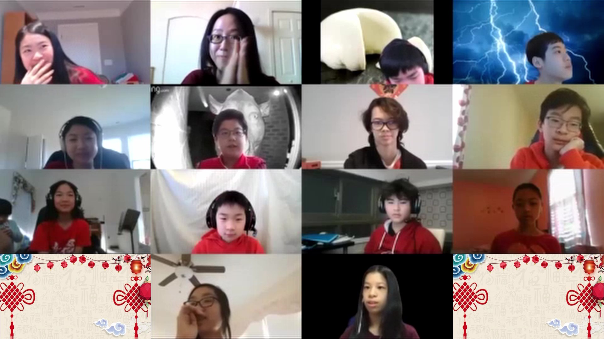 7年級班趣味新春打油詩接龍。