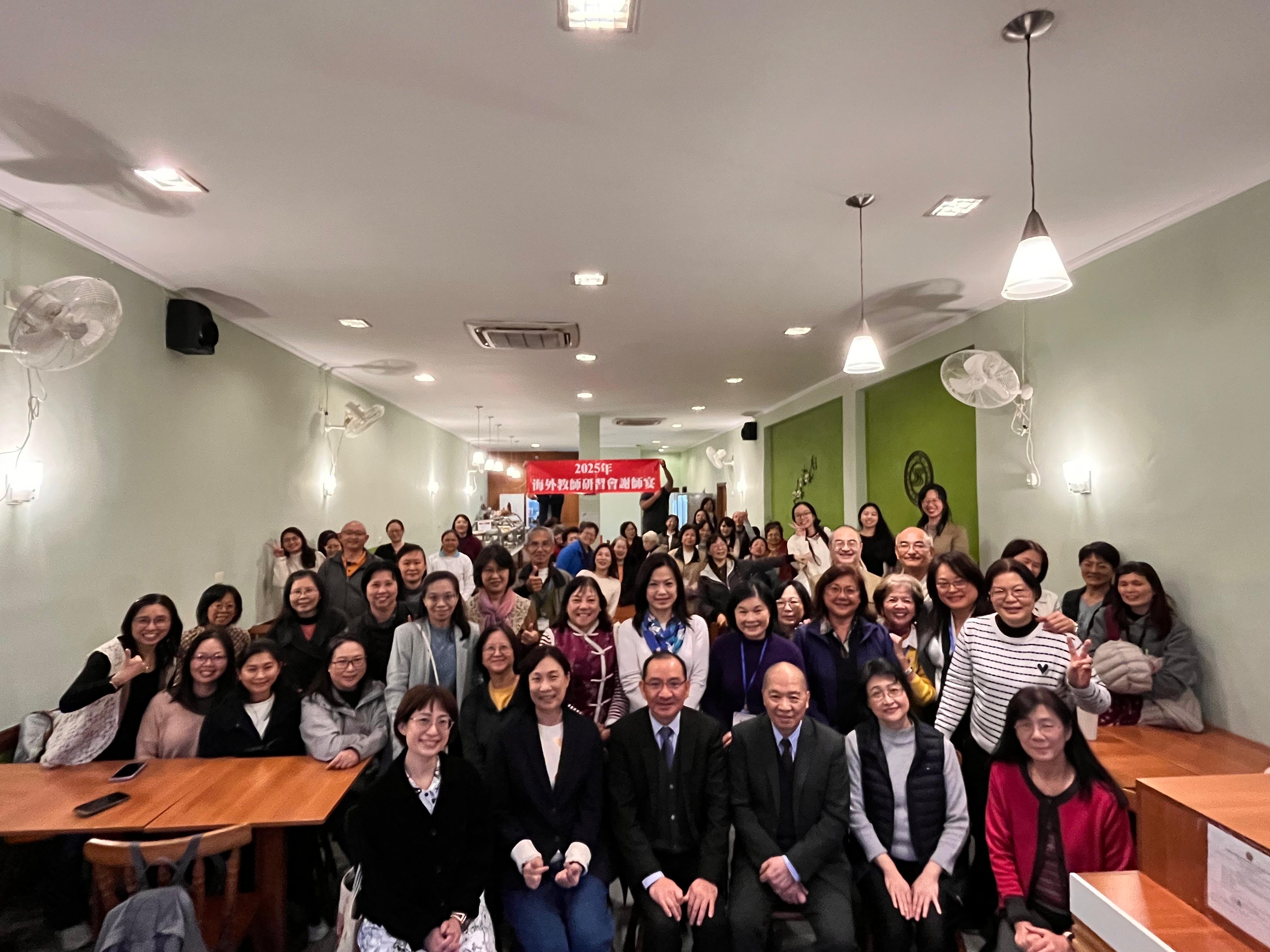 溫馨謝師宴，感謝二位辛勞的講座！