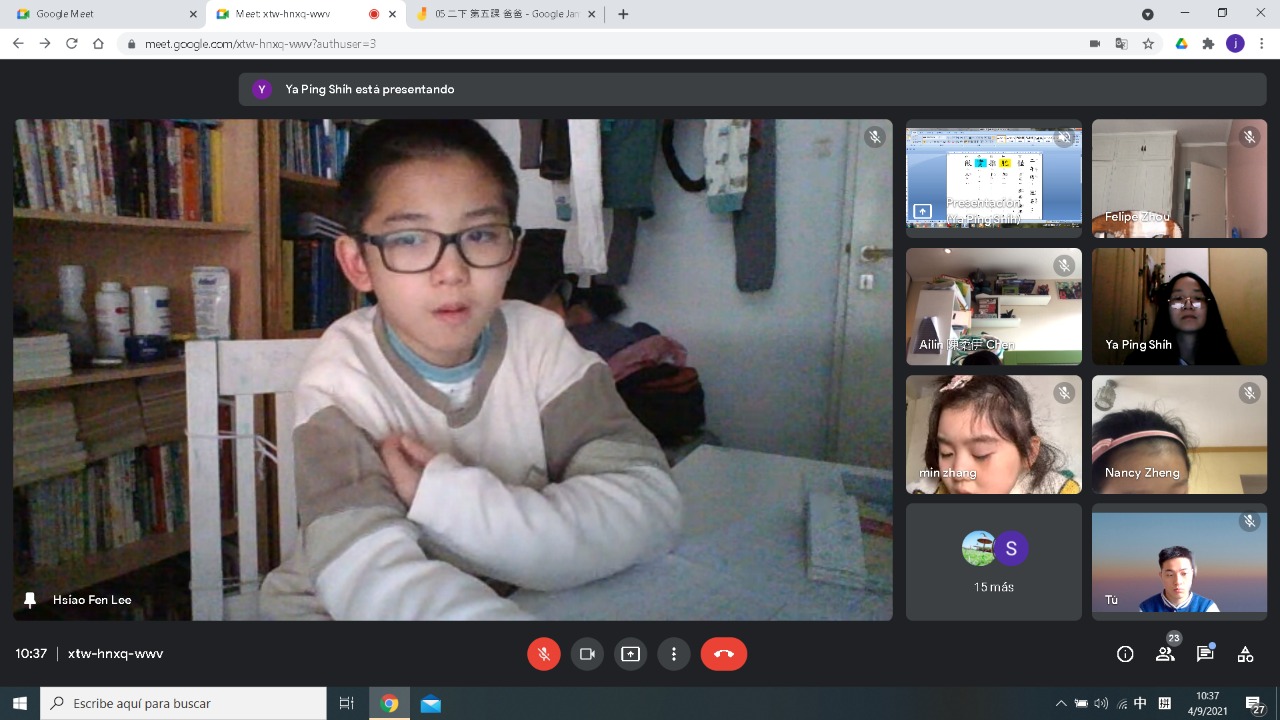 110學年度愛育學校 正體漢字文化節 「小學部中低年級組造詞比賽」6