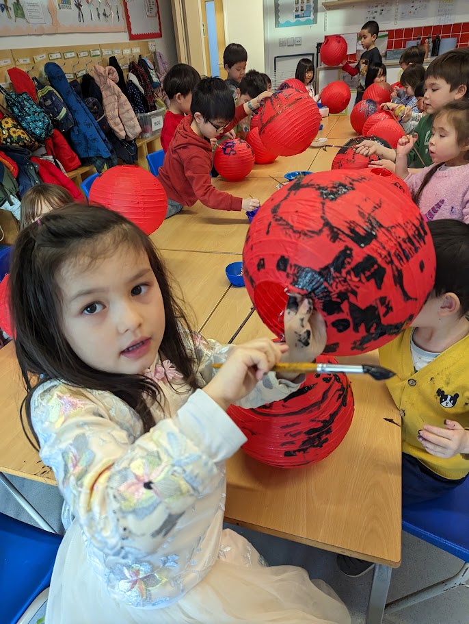 元宵燈籠創意彩繪