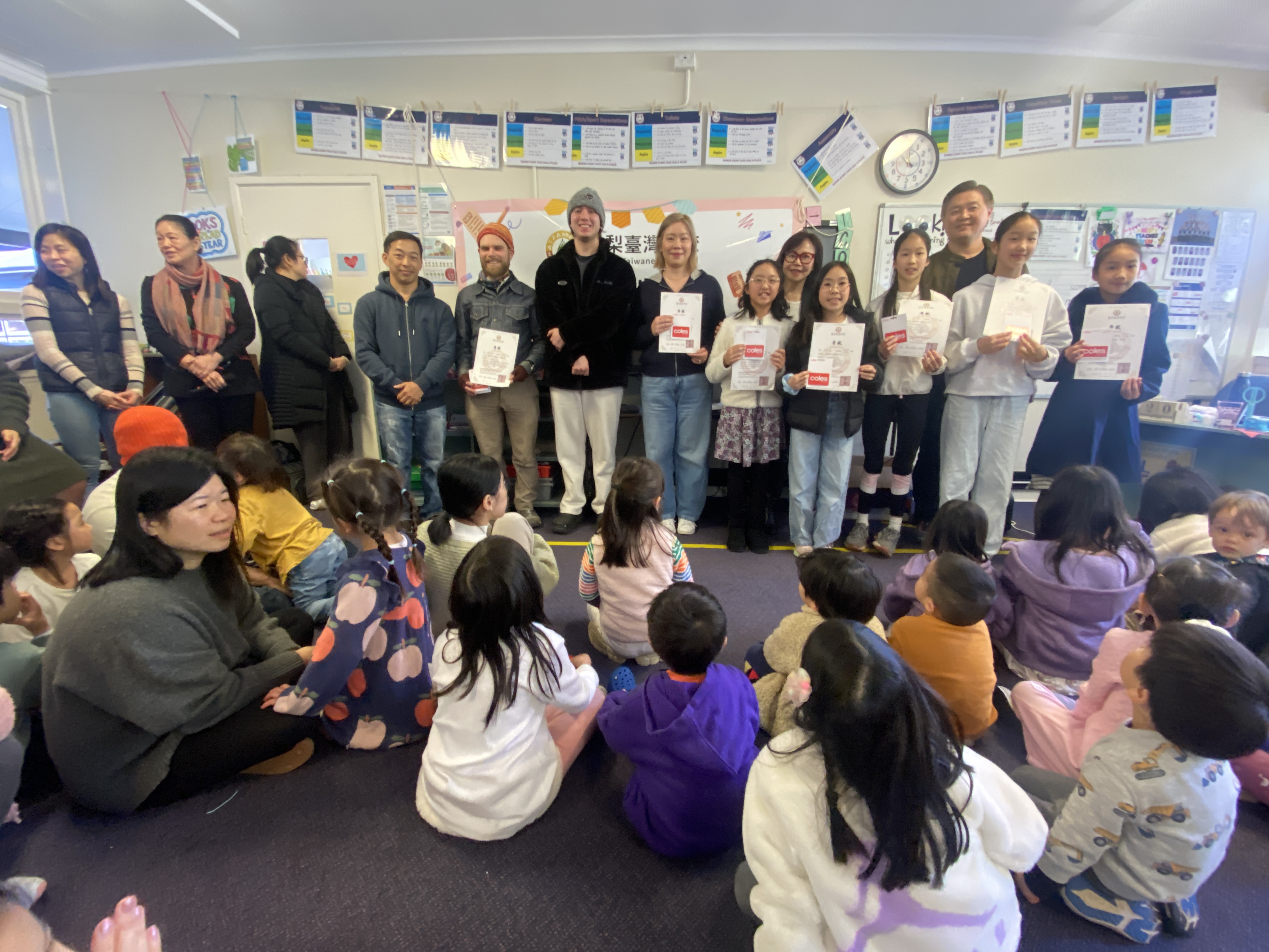 評審委員一致表示, 2025年的朗誦比賽, 從成人班到幼稚園班的表現, 比往年更優異突出