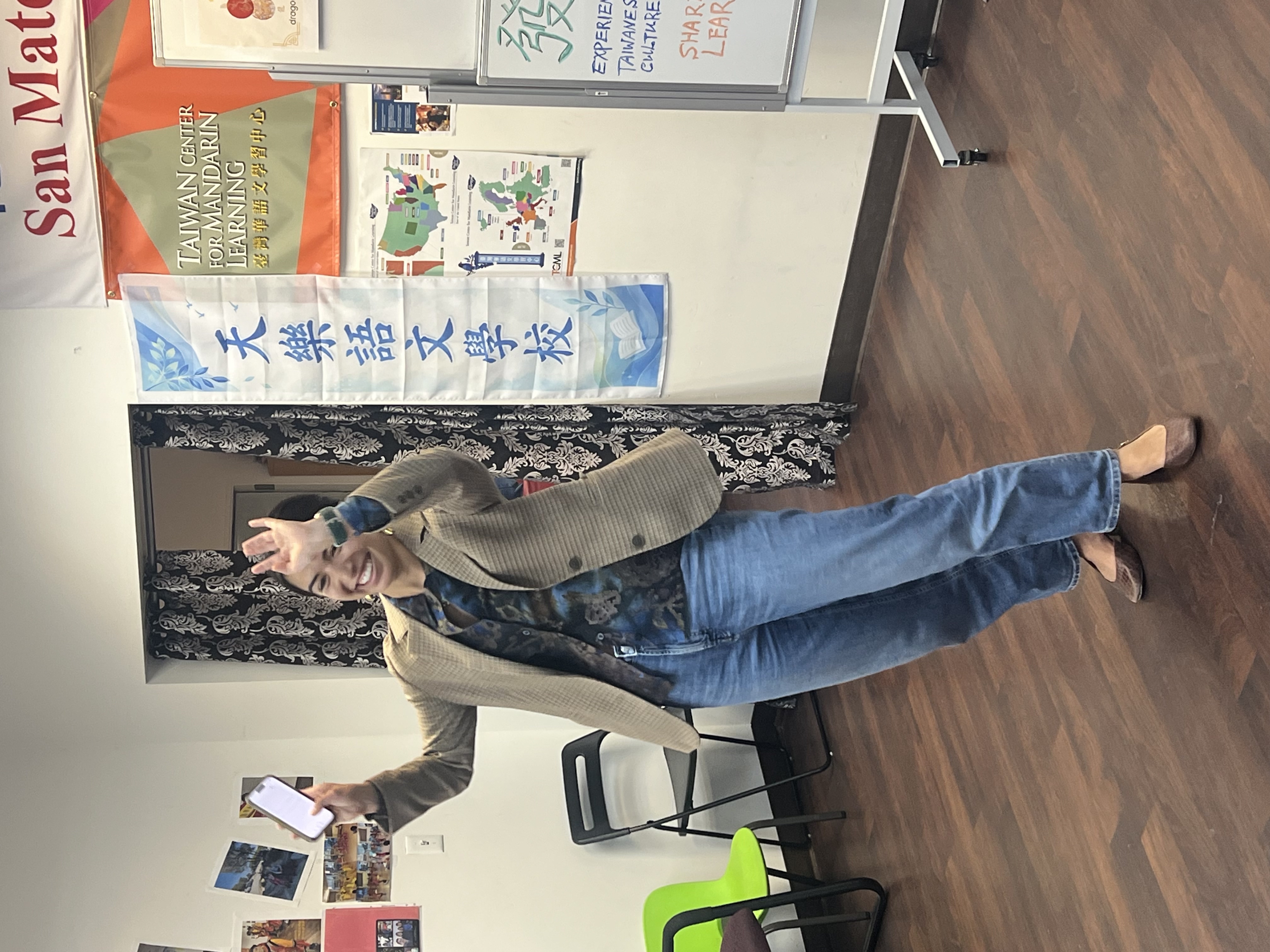 學員 Audrey Magsig 分享即將於2026年11月至2027年5月前往國立台灣大學進行六個月華語學習的計畫