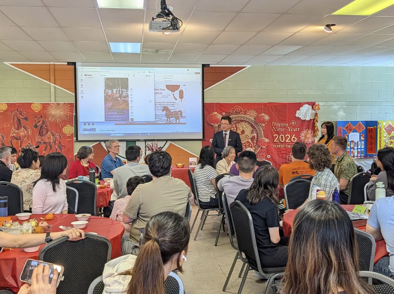 洛麗TCML年菜飄香　北卡人士體驗農曆新年圍爐文化