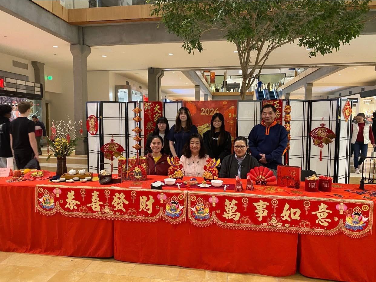 表爾威購物廣場的新年布展