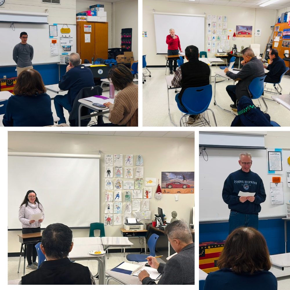 TCML學生在演講比賽中侃侃而談