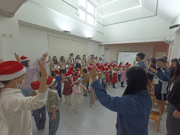 三中師生前往永仁非營利幼兒園進行文化交流活動