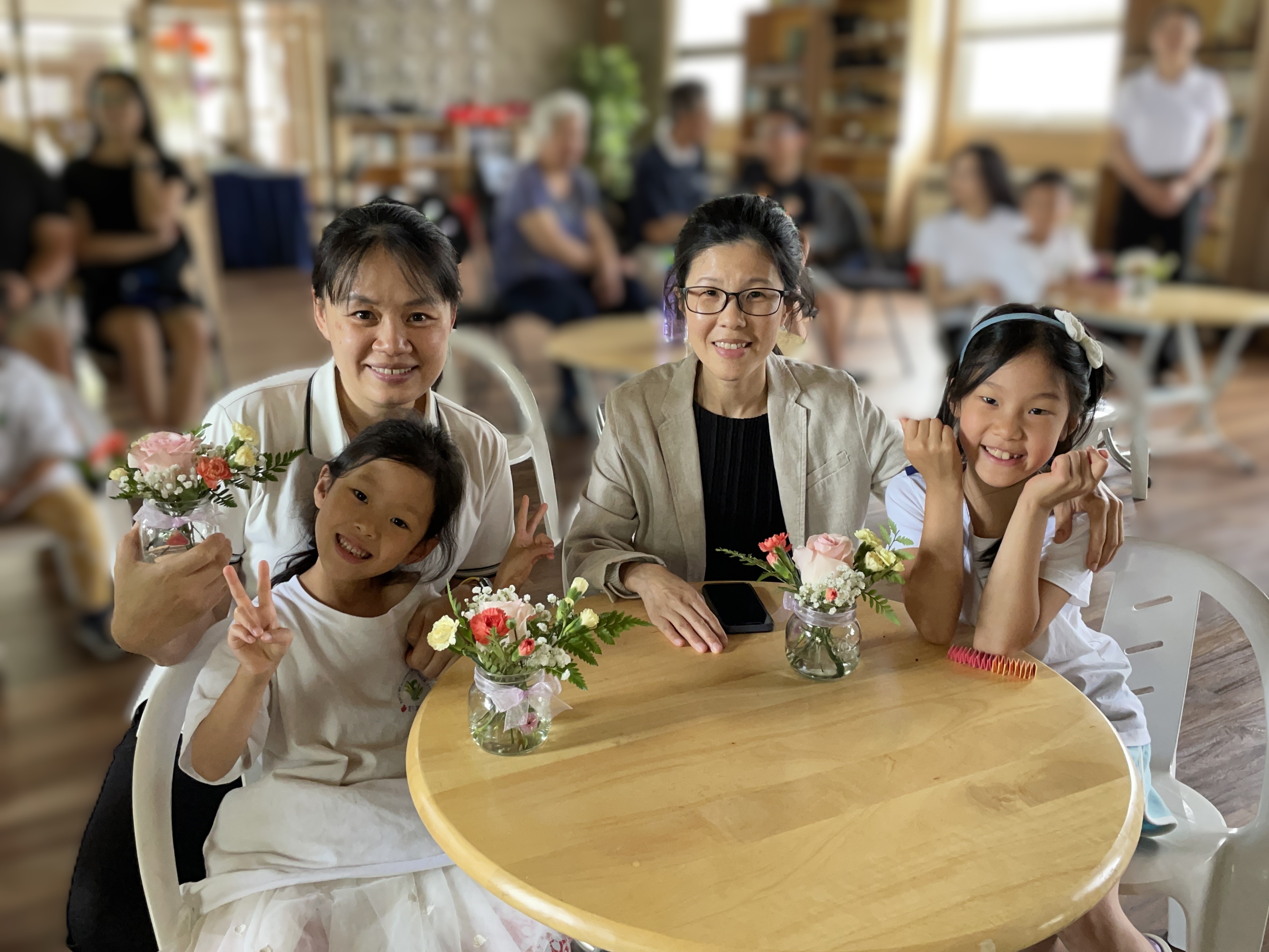 親子茶花道-獻花以感恩父母、長輩
