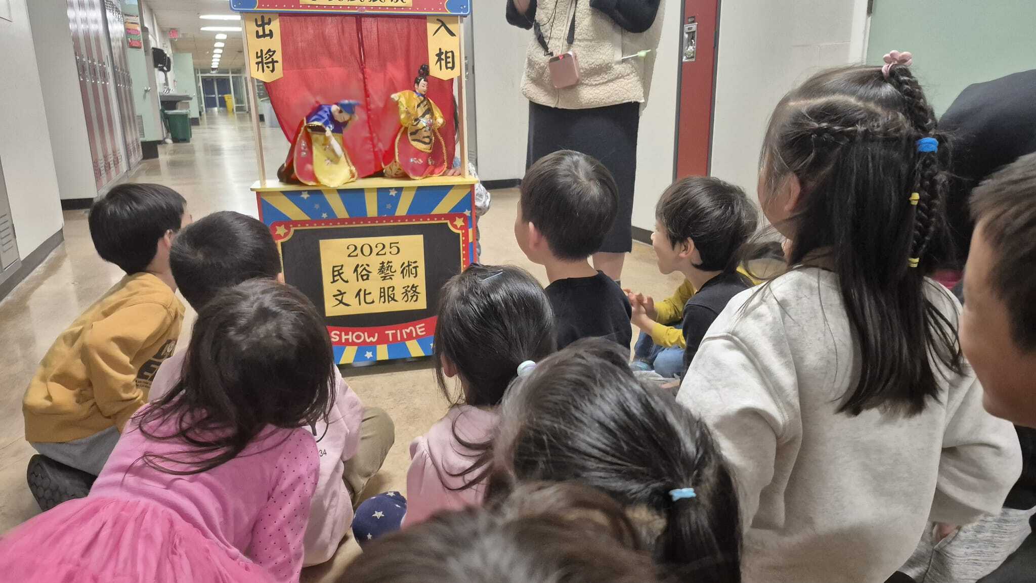 幼兒班瘋布袋戲，好嗨！