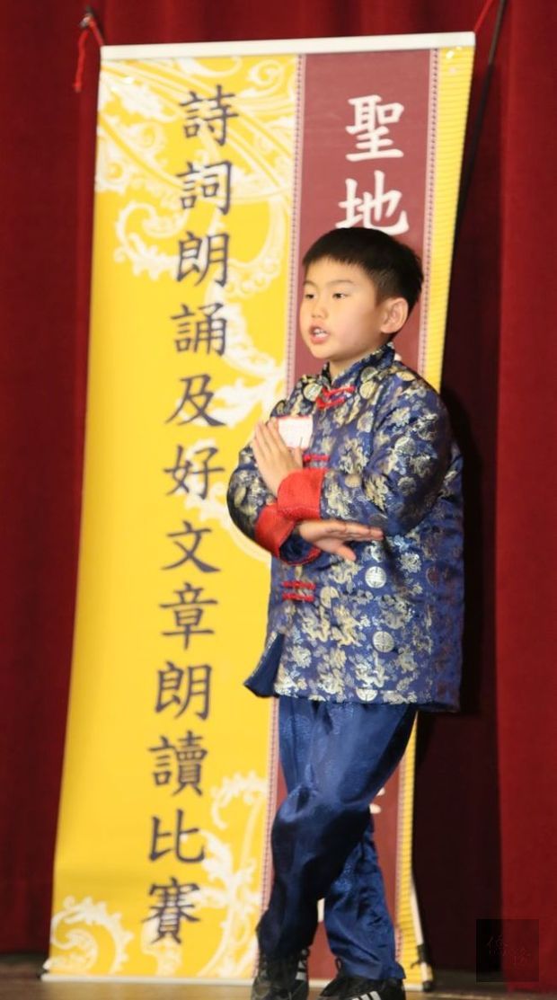聖地牙哥北郡中文學校詩詞朗誦比賽 競爭激烈2