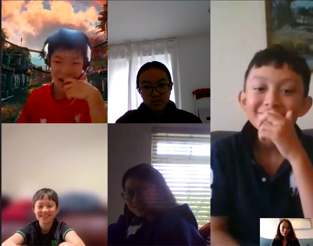 中文高級班：老師透過主題式教學並與學生一對一對話，提升他們表達能力！